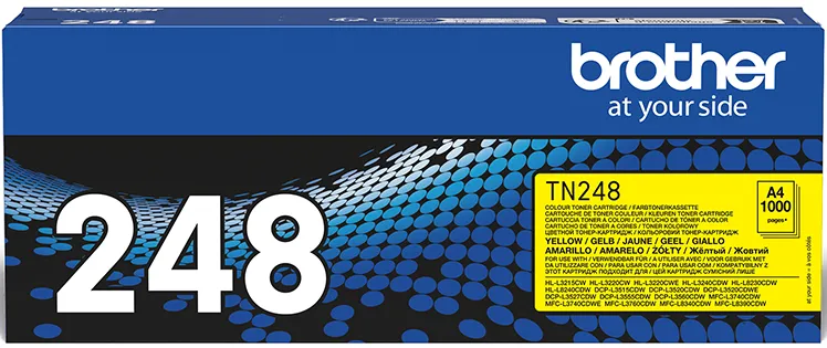 BROTHER Toner TN248Y - 1000 pages - Jaune