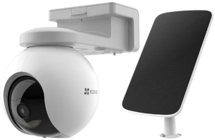 EZVIZ Caméra de sécurité HB8 2K + Panneau solaire Model F