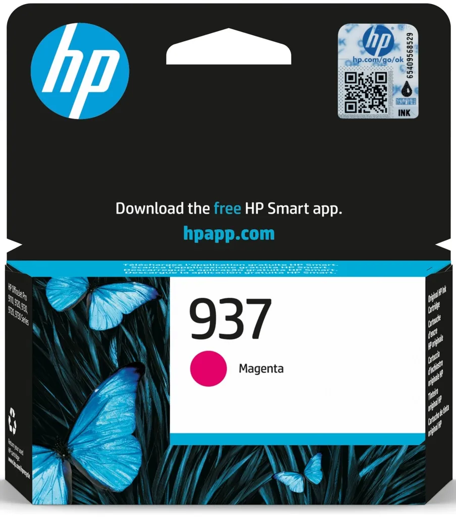 HP Cartouche d'encre 937 -  800 pages - Magenta
