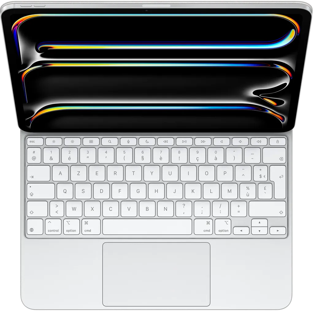 APPLE Magic Keyboard pour iPad Pro (M4) 13" - QWERTZ - Blanc