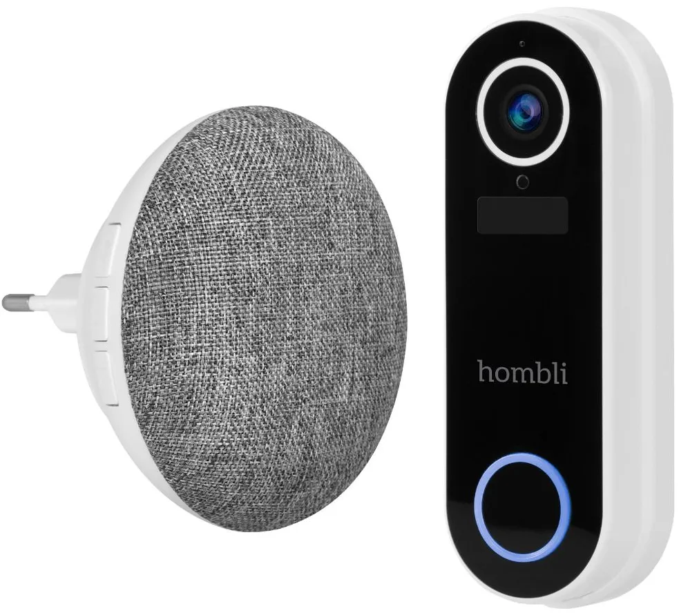 HOMBLI Sonnette connectée Smart Doorbell 2 & Chime 2
