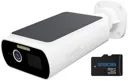 HOMBLI Caméra de sécurité Solar Cam 2K + Carte MicroSD 128 Go