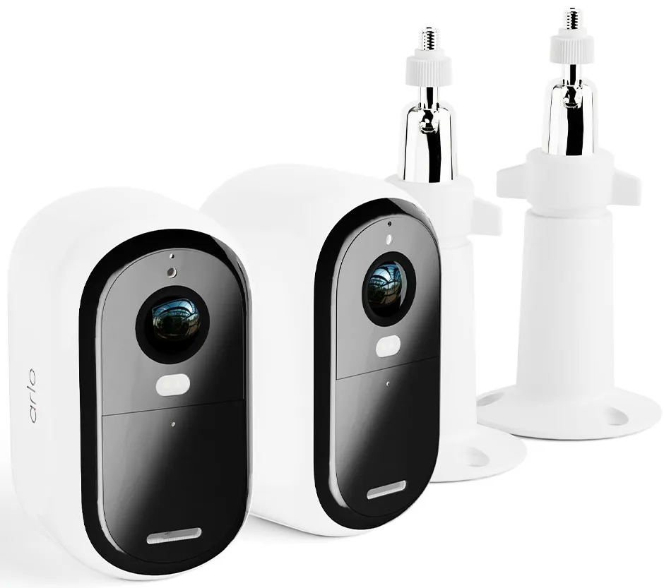 ARLO Caméra de surveillance Essential 2 FHD - 2 pièces - Blanc