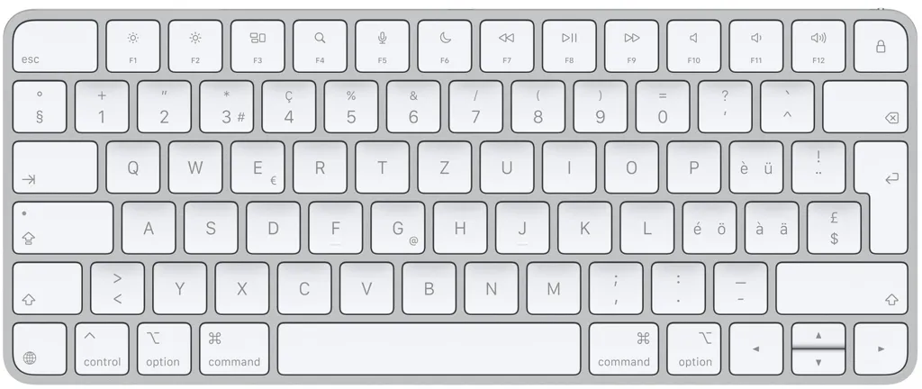 APPLE Clavier Magic Keyboard (USB-C) - QWERTZ - Blanc