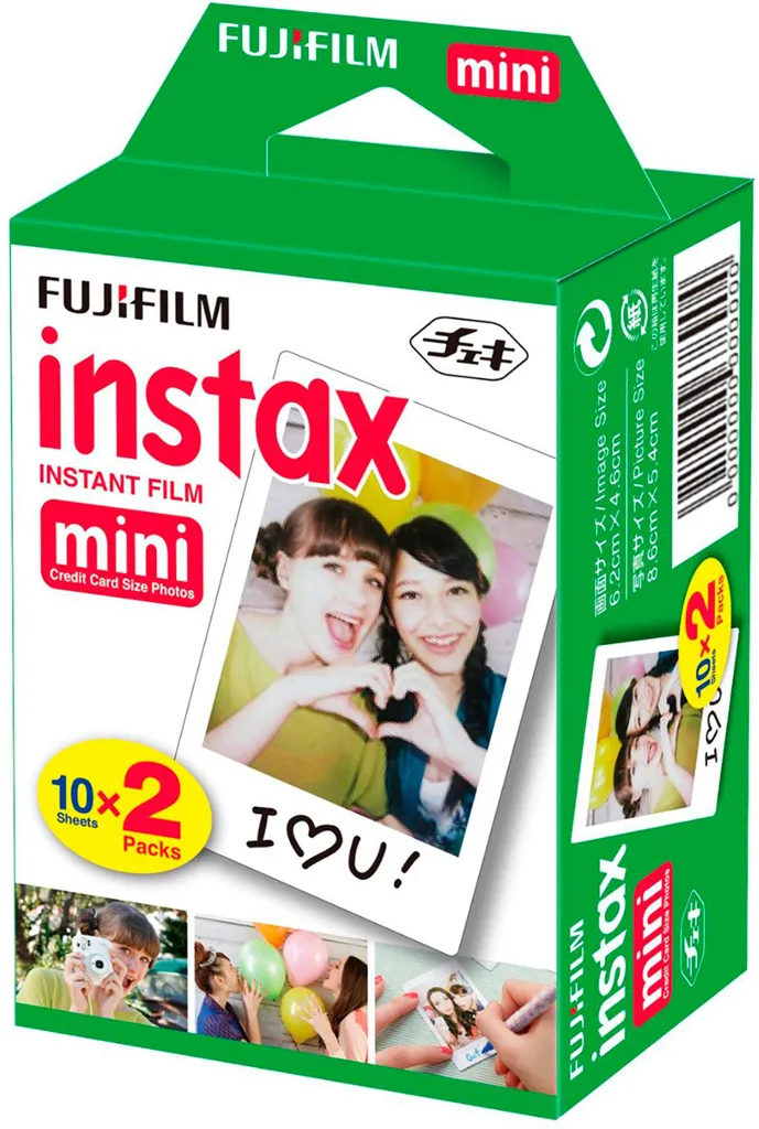 FUJIFILM instax Mini - 2 x 10 feuilles