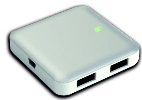 HUB ESSENTIELB Granite USB-A/mini/ 4 por
