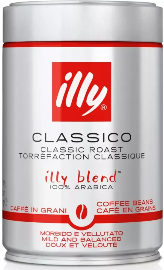 illy Café en grain Boite 250g Espresso Torréfaction classique