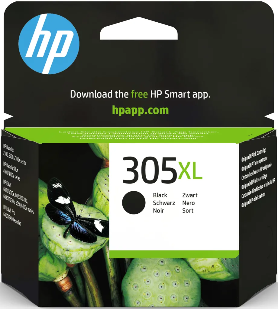 Cartouche HP 305 XL noire