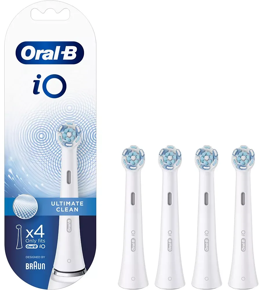 ORAL-B Têtes de brossage iO Ultimate Clean White - 4 pièces