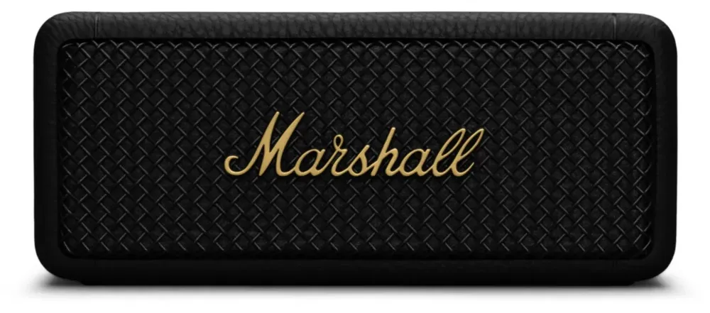 MARSHALL Enceinte Bluetooth Emberton II - Black and Brass