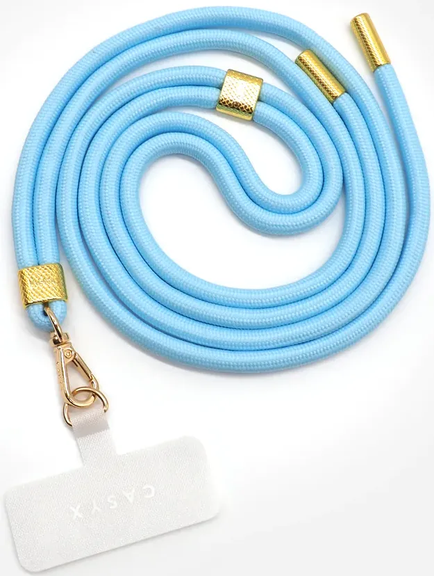 CASYX Cordon pour Smartphone - Bleu Givre