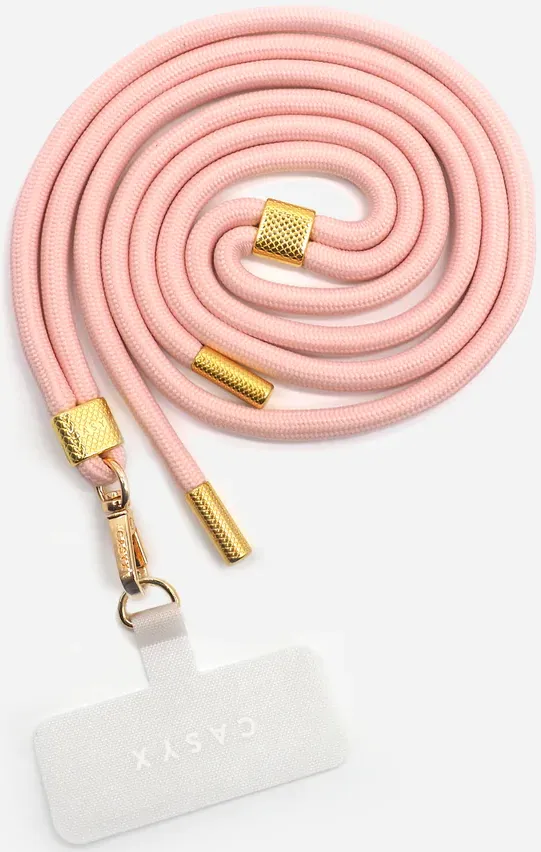 CASYX Cordon pour Smartphone - Rose Poudré