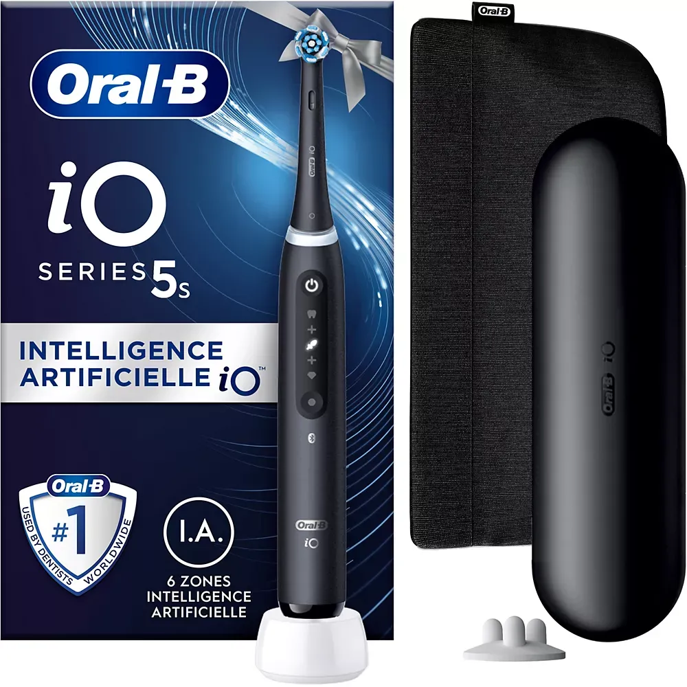 ORAL-B Brosse à dents électrique iO5s Black Edition