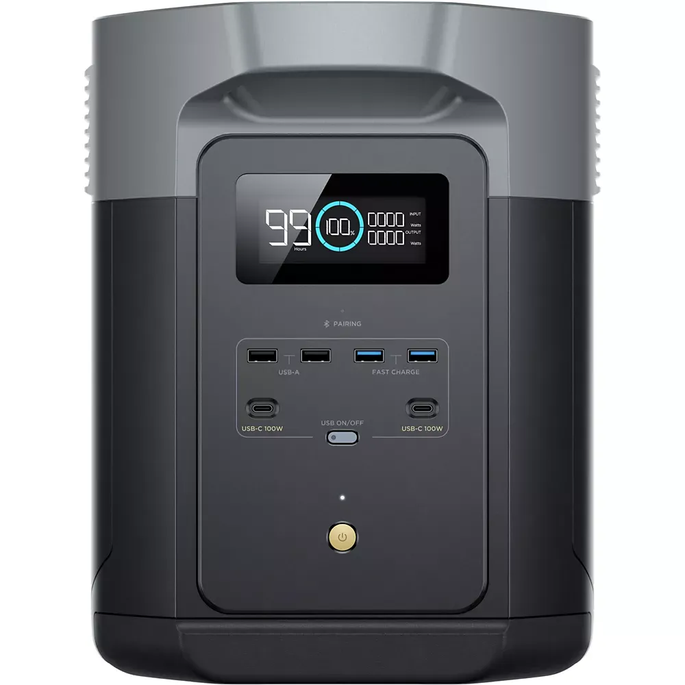 ECOFLOW Station électrique portable Delta 2 Max - 2048 Wh