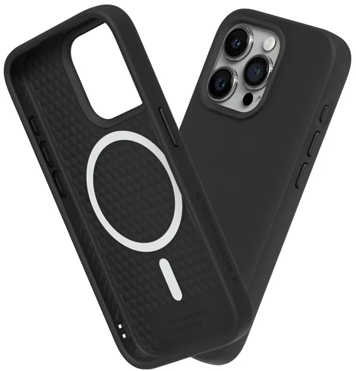 RHINOSHIELD Coque SolidSuit pour iPhone 15 Plus - Noir