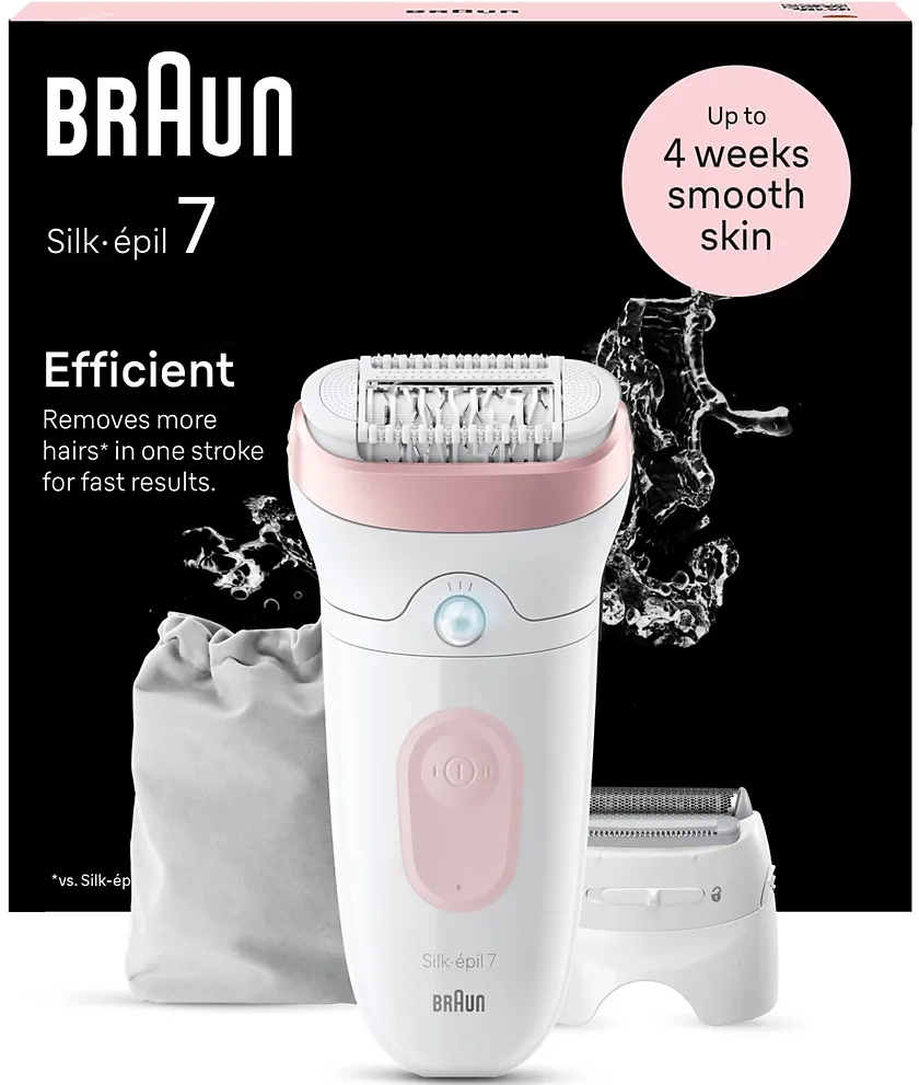 BRAUN Epilateur électrique Silk-epil 7-030