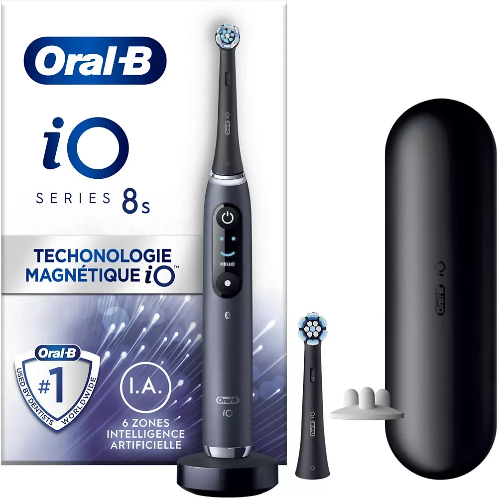 ORAL-B Brosse à dents électrique iO8s Black Onyx