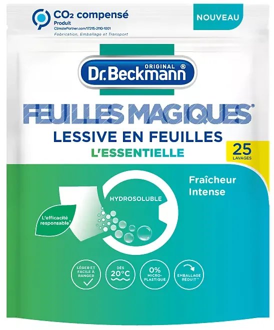 Lessive DR BECKMANN Feuilles magiques l'