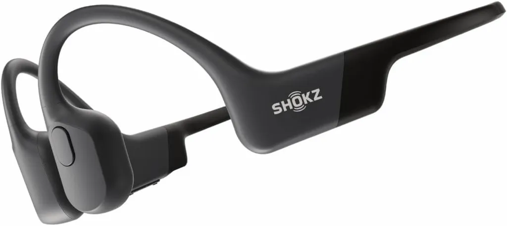 Shokz Ecouteurs sans fil à conduction osseuse OpenRun - Noir