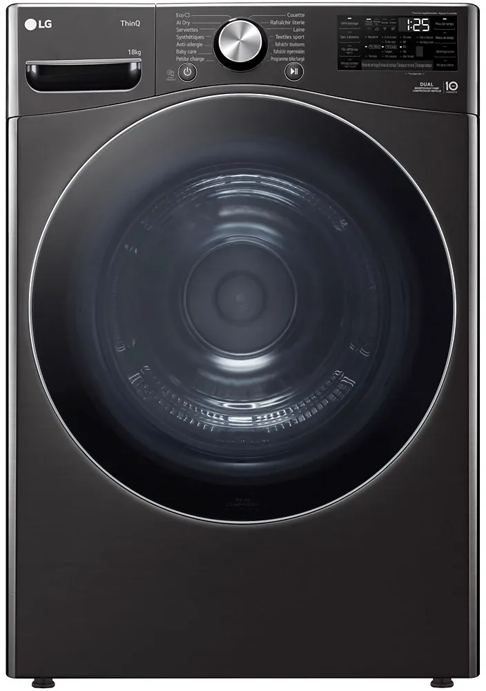 LG Sèche-linge pompe à chaleur RH8P12BS