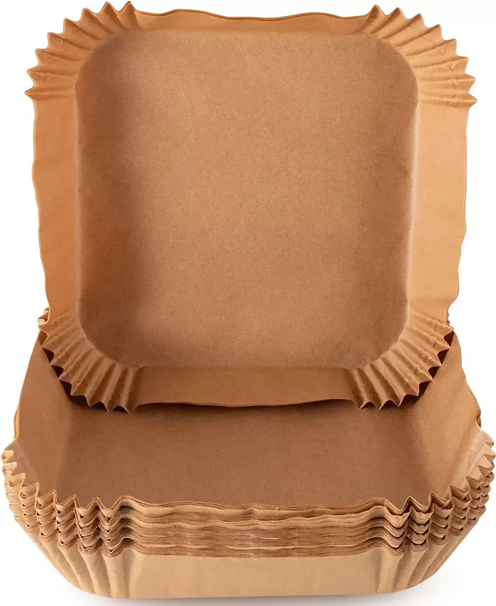 NUFRY Papier de cuisson Airfryer Papersquare - 100 pièces