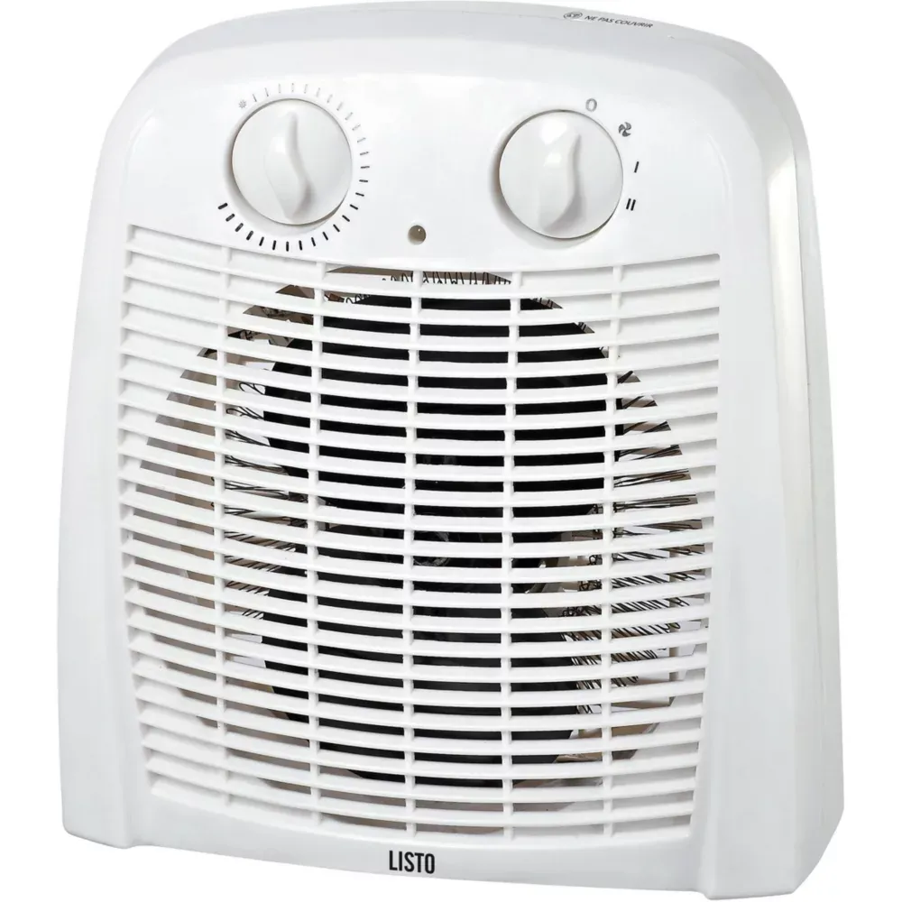 LISTO Radiateur soufflant CHSB L3 - Blanc