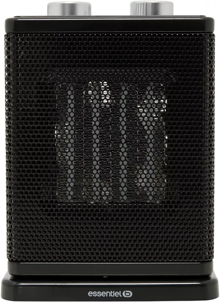 ESSENTIEL-B Radiateur soufflant ECHS 1502C - Noir