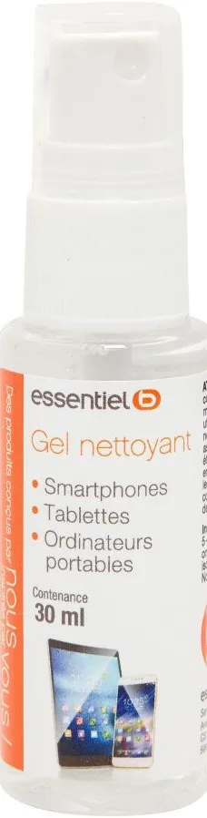 ESSENTIEL-B Kit de nettoyage Spray gel 30ml+chamoisine