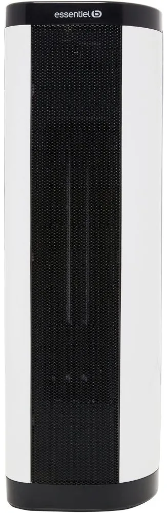 ESSENTIEL-B Radiateur soufflant ECHS 2000VH - Blanc/Noir