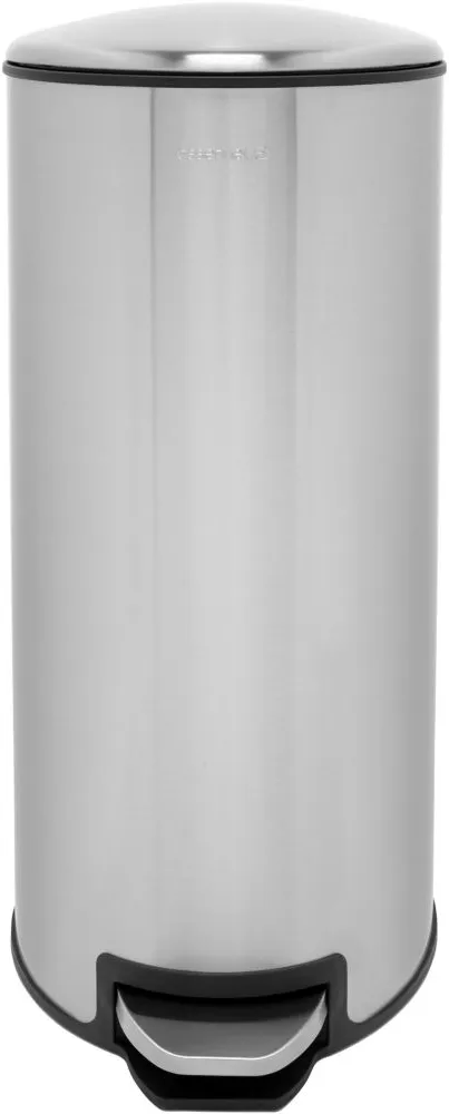 ESSENTIEL-B Poubelle ronde à pédale - 30 litres - Inox
