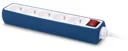 Multiprise ESSENTIELB Silicone Bleu 5 X