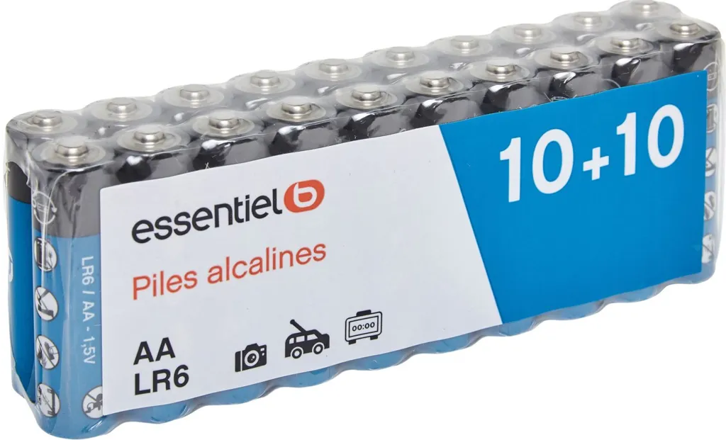 PACK ESSENTIELB POWERPLUS LR06 AA Lot de