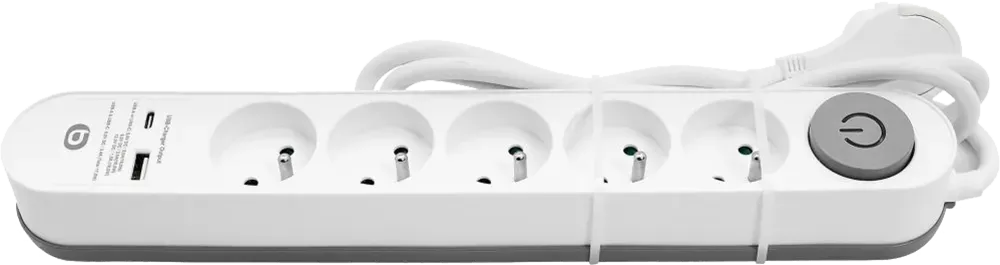 ESSENTIEL-B Multiprise 5 prises + 2 USB