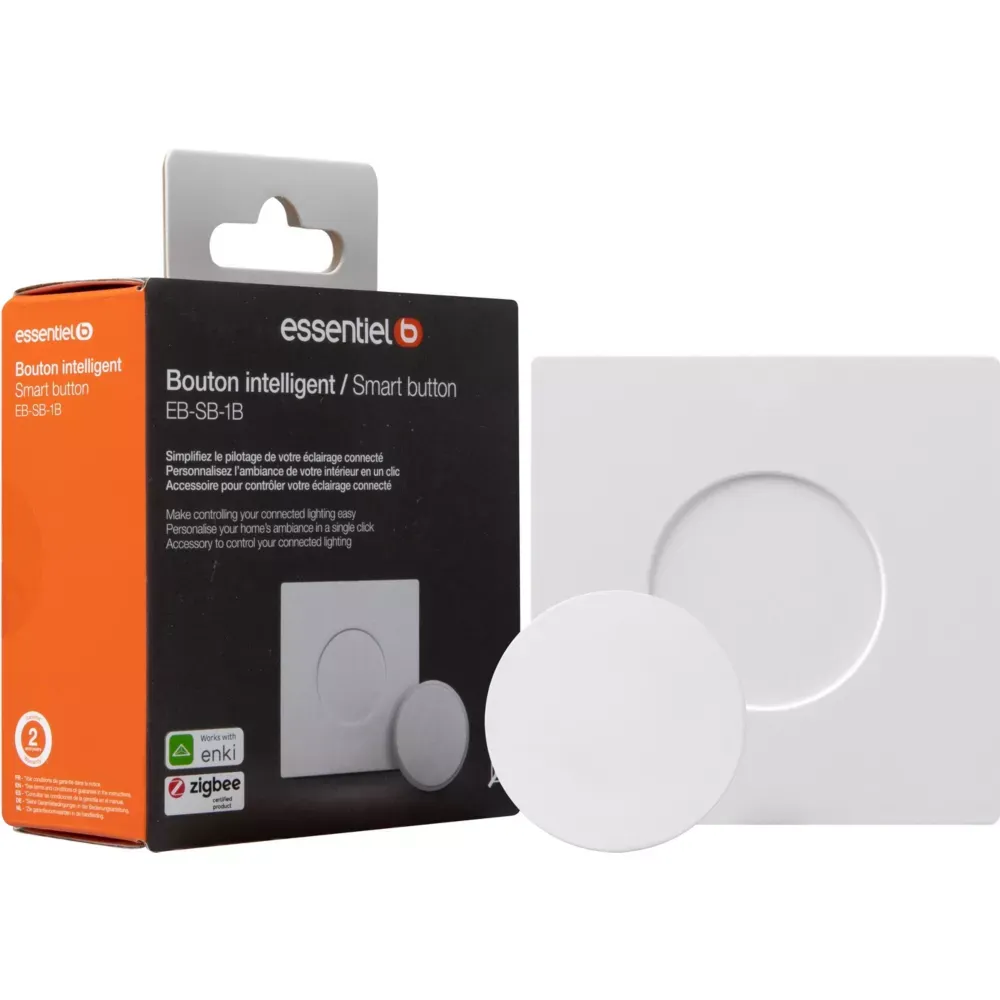 ESSENTIEL-B Bouton intelligent sans fil pour éclairage connecté