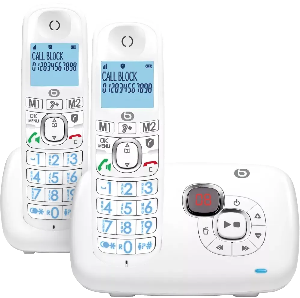 ESSENTIEL-B Téléphones sans fil EB_TS-12-SF_R - Blanc