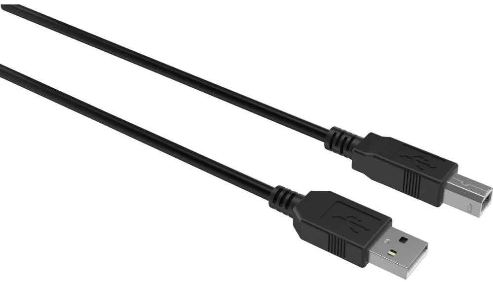 Câble LISTO USB-A vers USB-B 1M noir