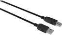 Câble LISTO USB-A vers USB-B 1M noir