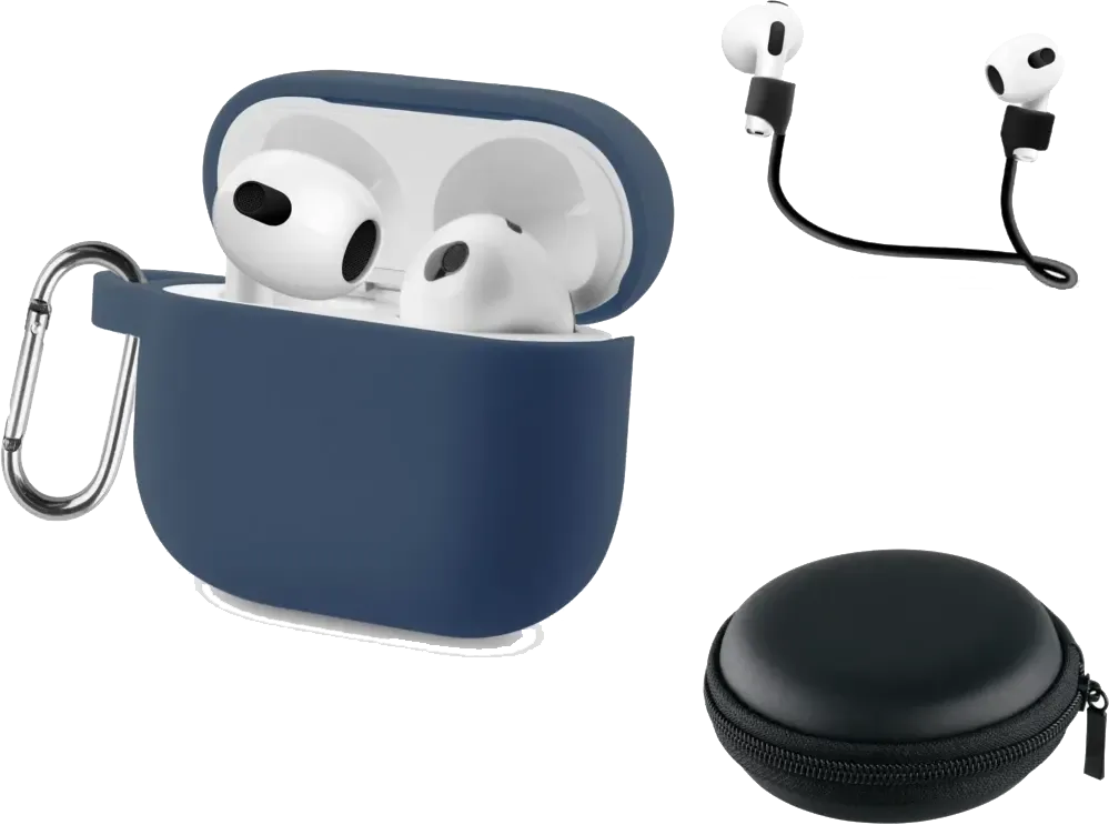 ESSENTIEL-B Étui AirPods 3 - Bleu