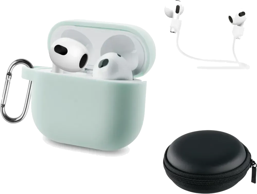 ESSENTIEL-B Étui pour Apple AirPods 3 - Vert