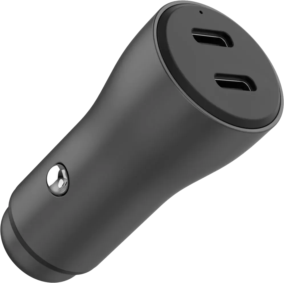 Chargeur Voitur ADEQWAT 60W 2x USB-C noi