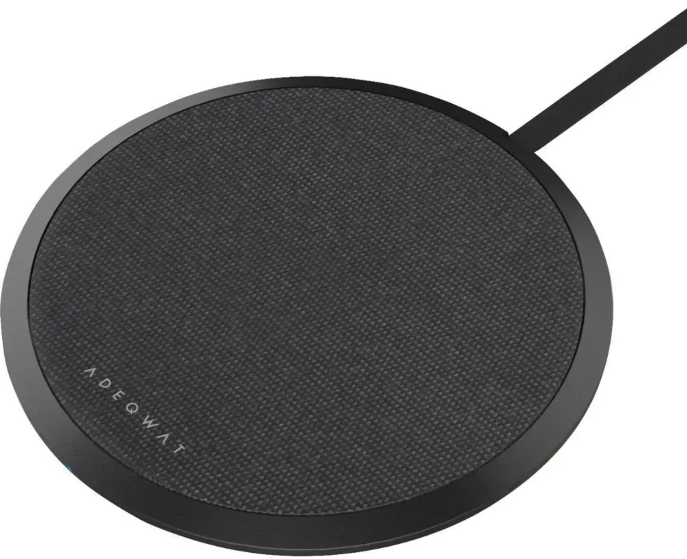ADEQWAT Chargeur Induction 15W - Noir