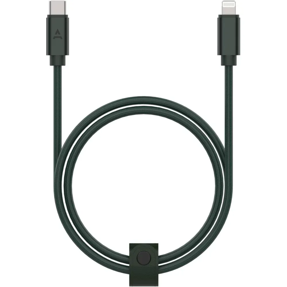 ADEQWAT Câble Lightning vers USB-C certifié Apple - 2 m - Dark Green