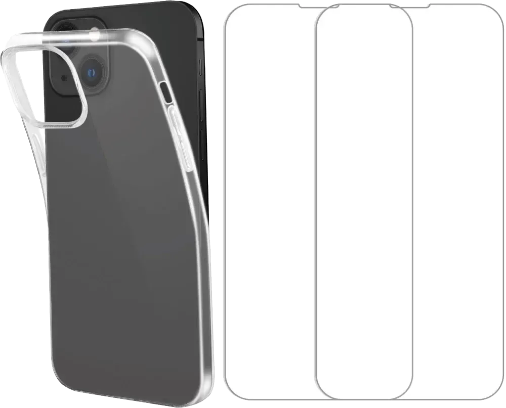 ESSENTIEL-B Coque + 2 Protections d'écran pour iPhone 14 Plus