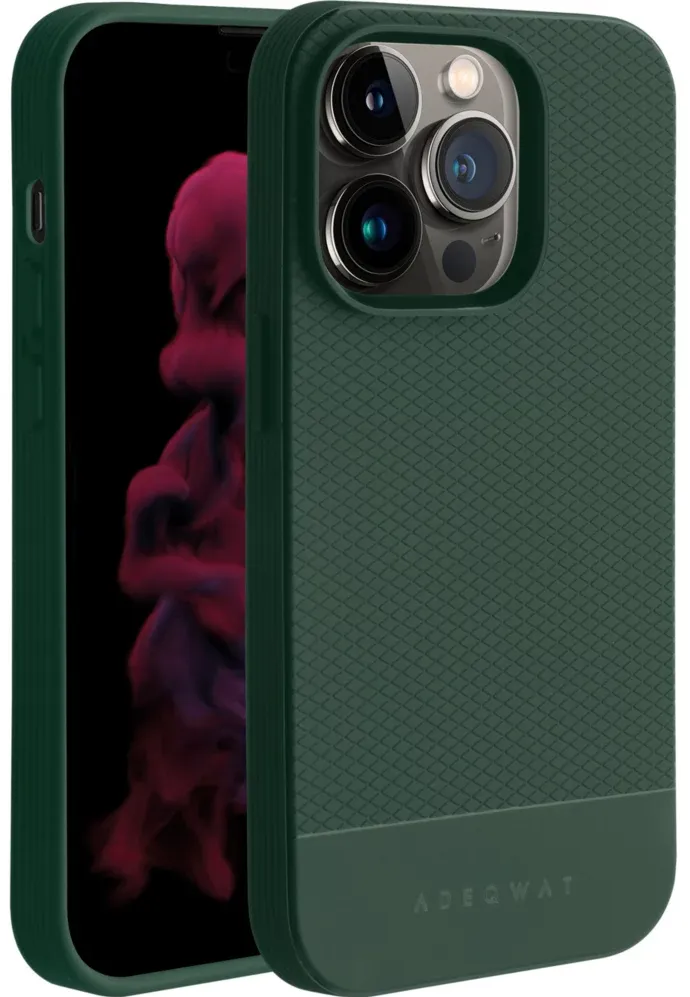 ADEQWAT Coque pour iPhone 14 Pro - Dark Green