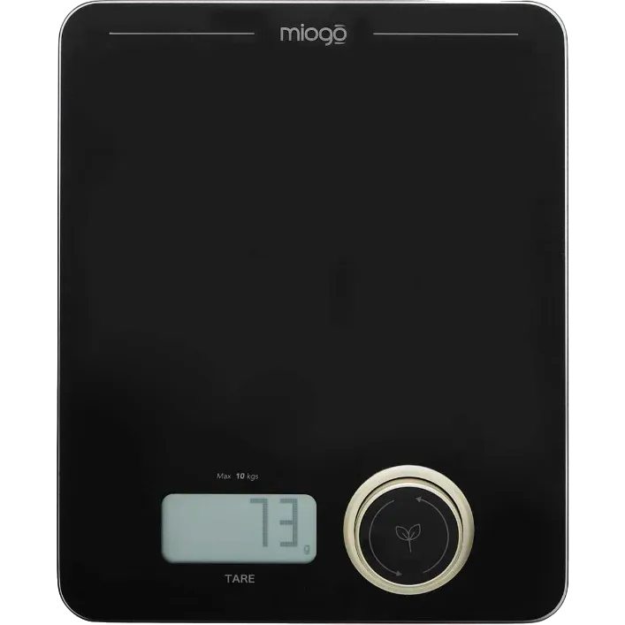 MIOGO Balance de cuisine cinétique MBC2 - Noir
