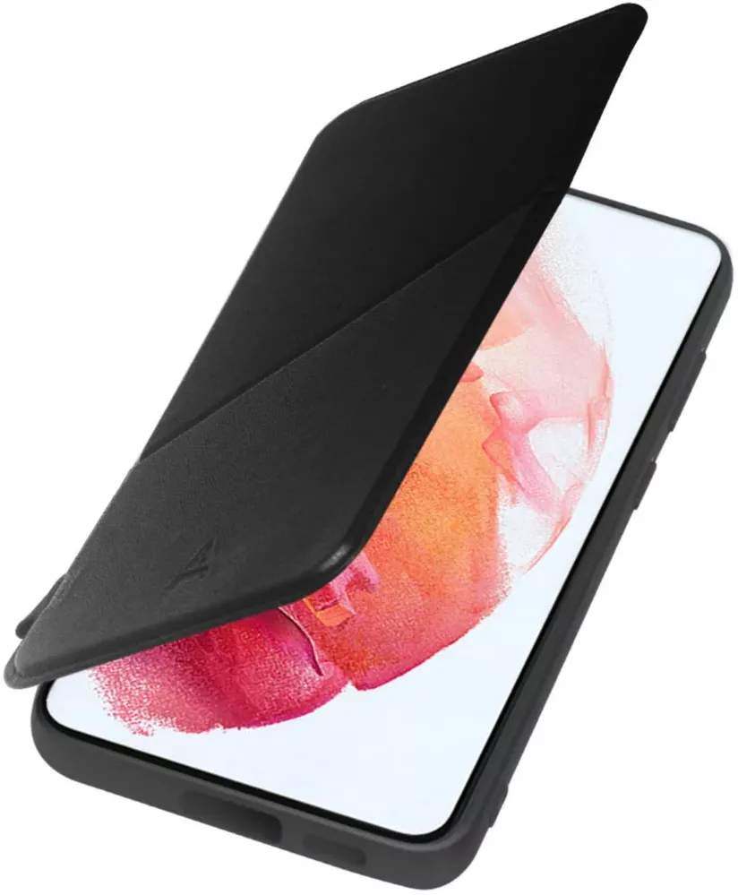 ADEQWAT Étui en cuir - Samsung Galaxy S23+ - Noir