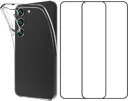 ESSENTIEL-B Coque + 2 Verres Trempés - Samsung Galaxy S23 - Transparent