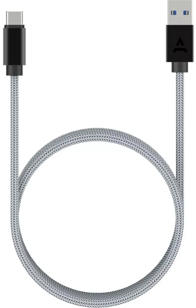Câble USB-C ADEQWAT vers USB 2M tressé G