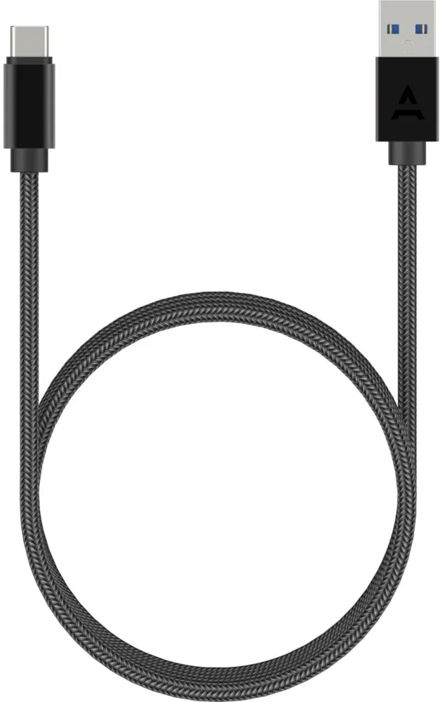 ADEQWAT Câble USB C vers USB A avec lanière - 2 m