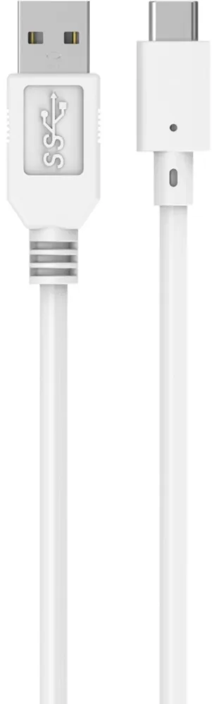 Câble USB-C ESSENTIELB vers USB 1M Blanc